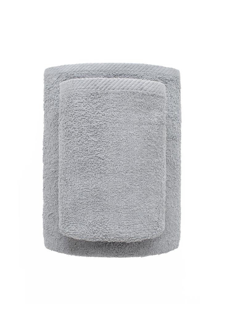 Bawełniany ręcznik 30x50 frotte stalowy