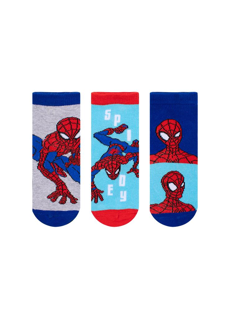 Skarpetki chłopięce Spiderman 3 pak