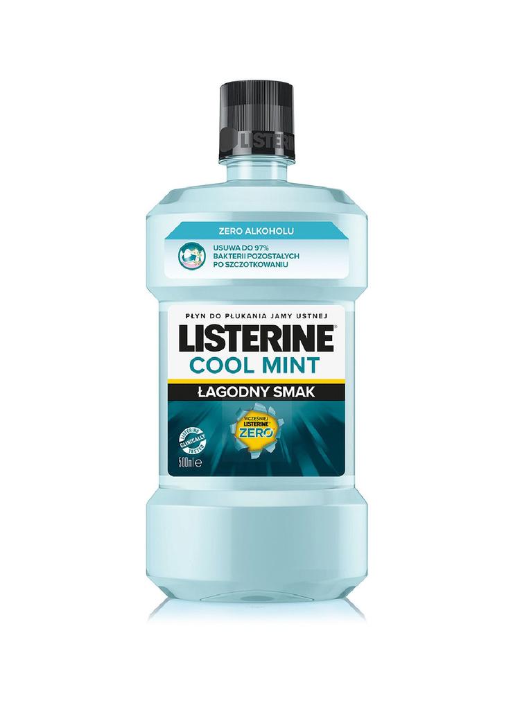 Płyn do higieny jamy ustnej Listerine Cool Mint Łagodny Smak - 500 ml