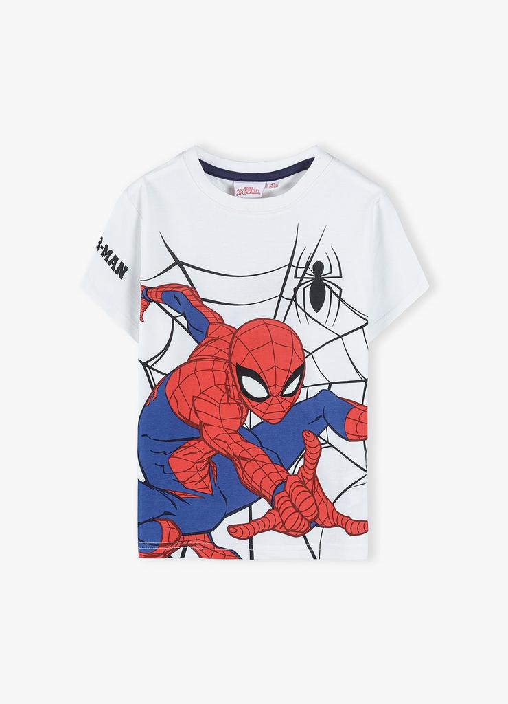 Bawełniana koszulka z krótkim rękawem Spiderman