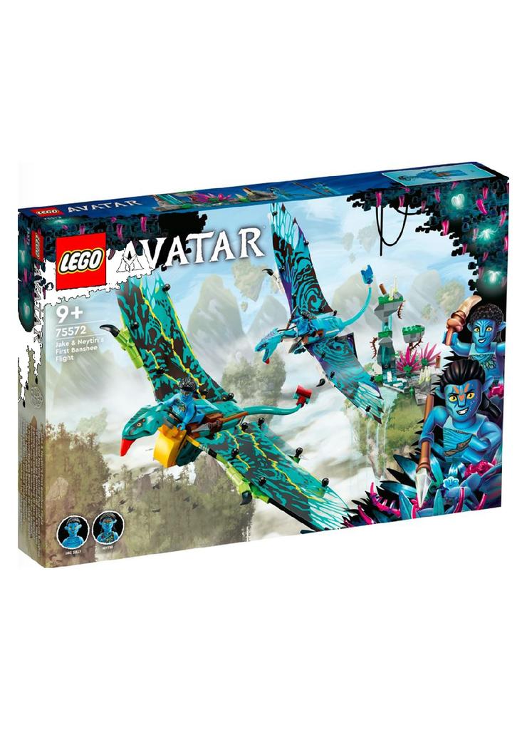 Klocki LEGO Avatar 75572 - Pierwszy lot na zmorze Jake’a i Neytiri
