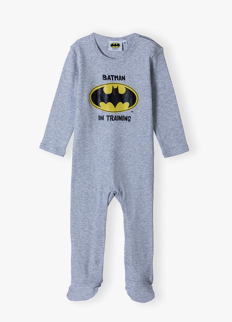 Pajac niemowlęcy bawełniany Batman
