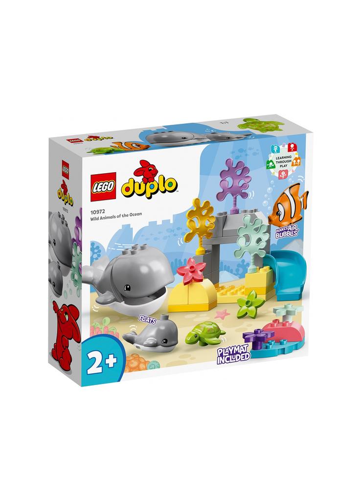 LEGO DUPLO - Dzikie zwierzęta oceanów 10972 - 32 elementy, wiek 2+
