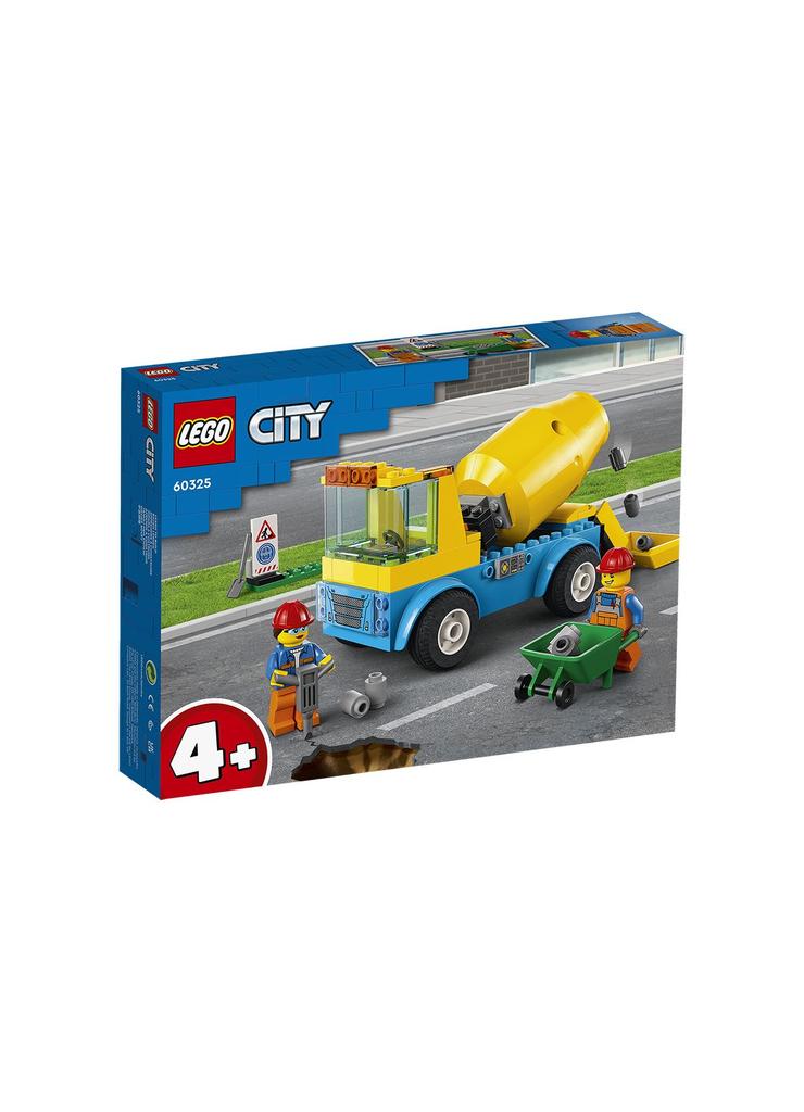 LEGO City 60325 Ciężarówka z betoniarką wiek 4+