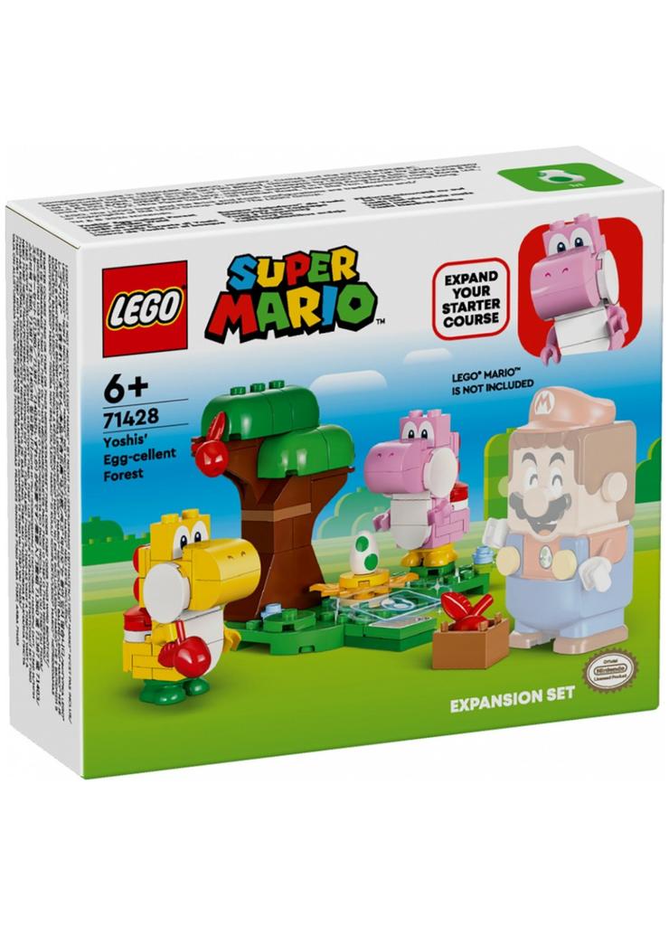LEGO Klocki Super Mario 71428 Niezwykły las Yoshiego - zestaw rozszerzający
