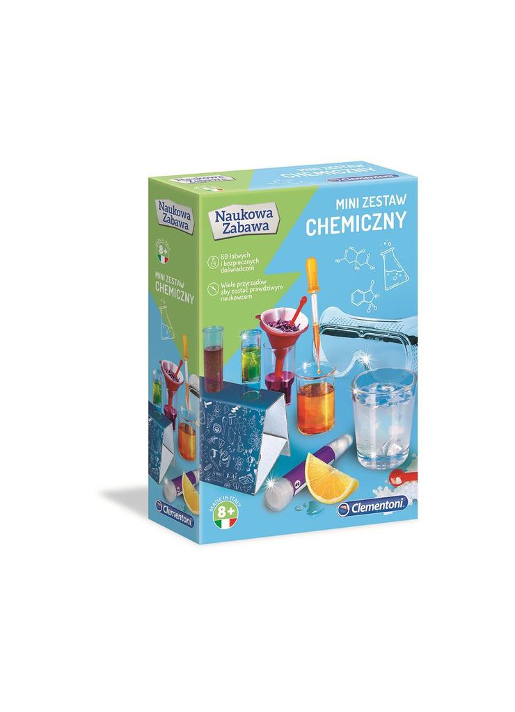Mini zestaw chemiczny Clementoni wiek 8+