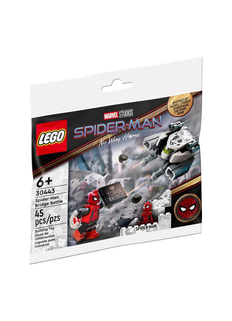 Klocki LEGO Super Heroes 30443 Spider-Man pojedynek na moście - 45 elementów
