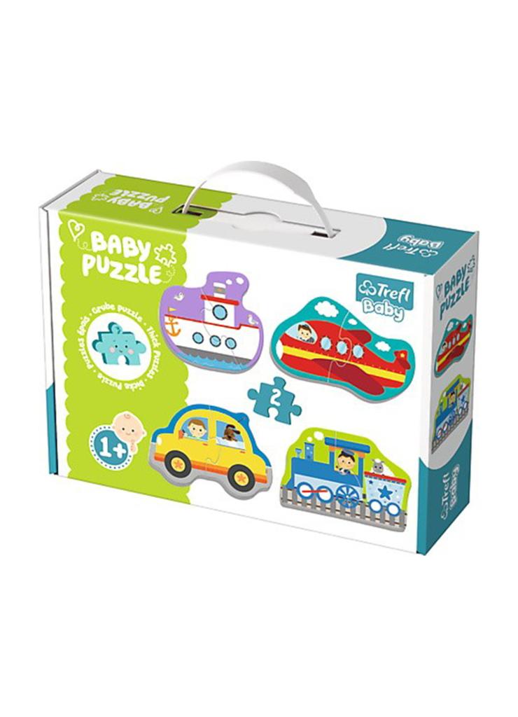 Puzzle Baby Classic 4 układanki - Pojazdy