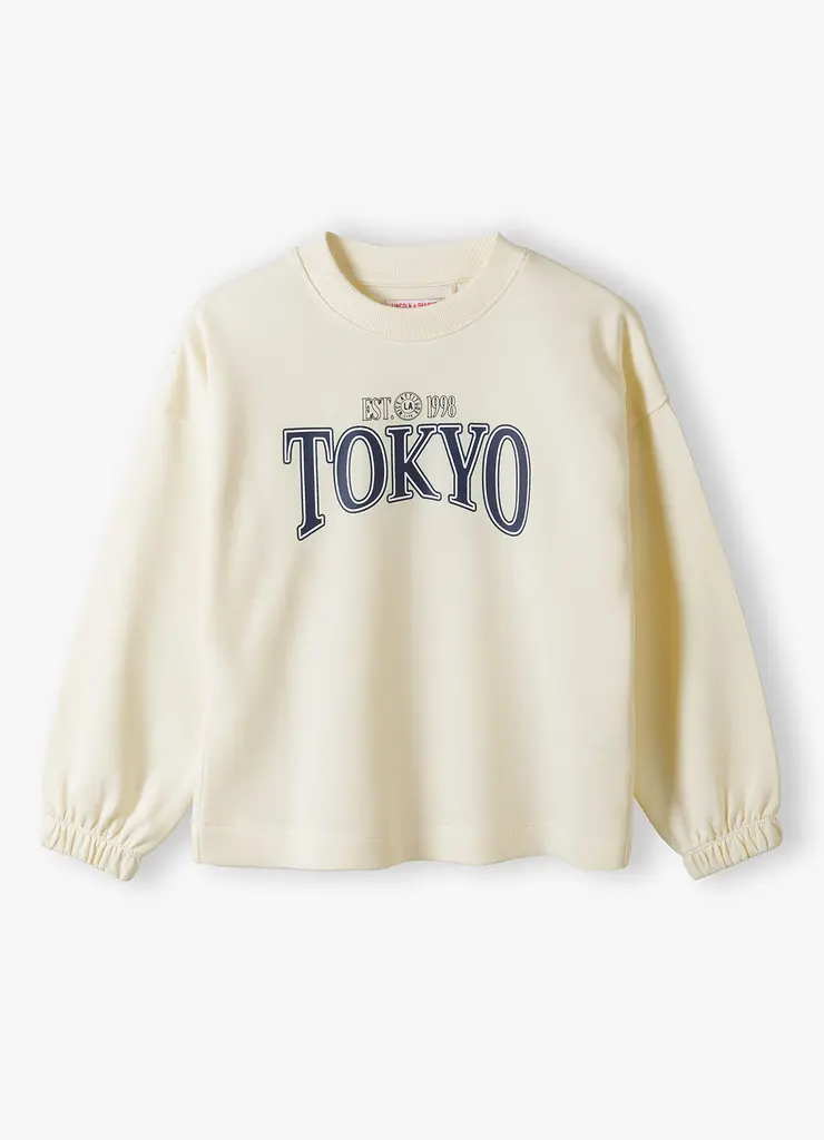 Bluza dresowa dla dziewczynki - Tokyo - Lincoln&Sharks