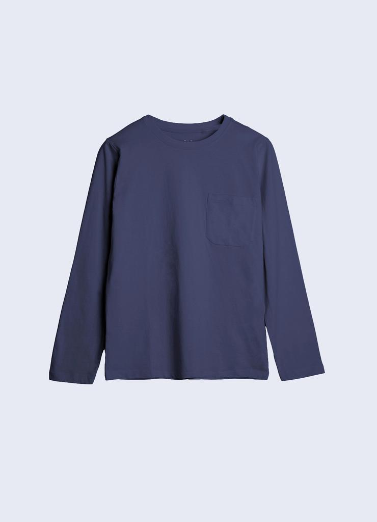 Granatowa dzianinowa bluzka - unisex - Limited Edition