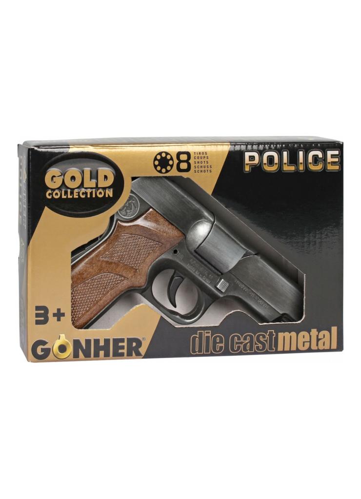 Metalowy pistolet policyjny