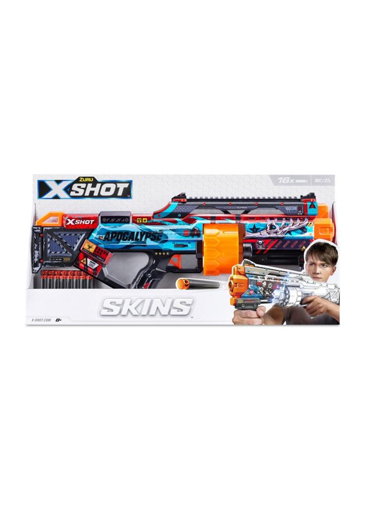 ZURU X-Shot Wyrzutnia SKINS-LAST STAND- 16 Strzałek