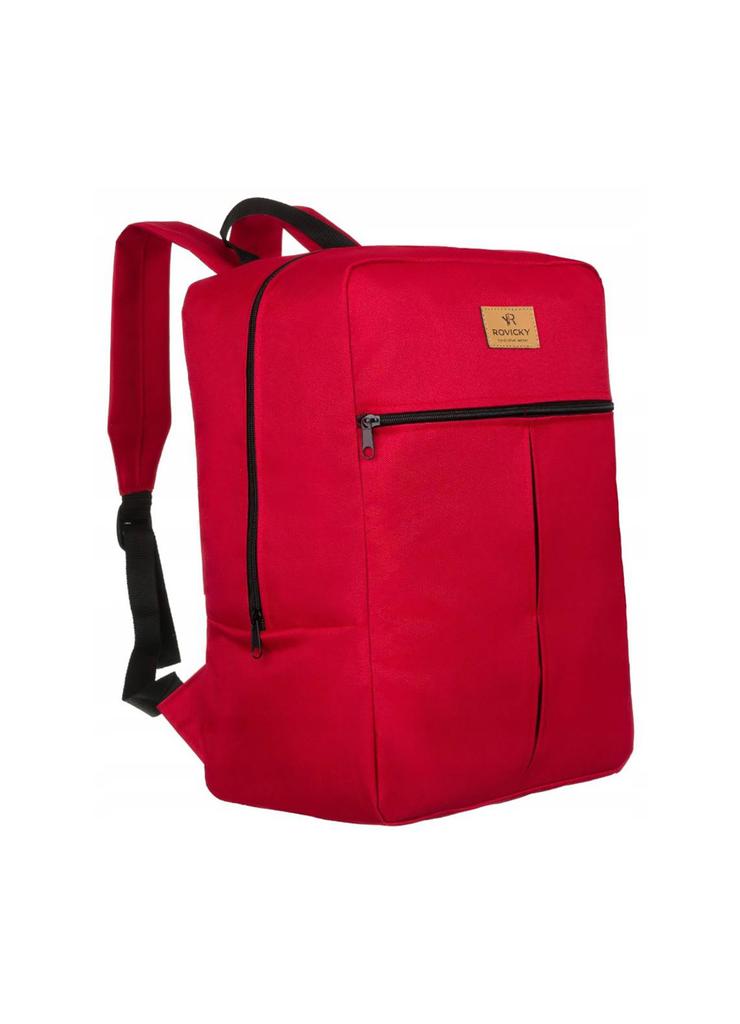 Pojemny, lekki plecak podróżny — Rovicky czerwony