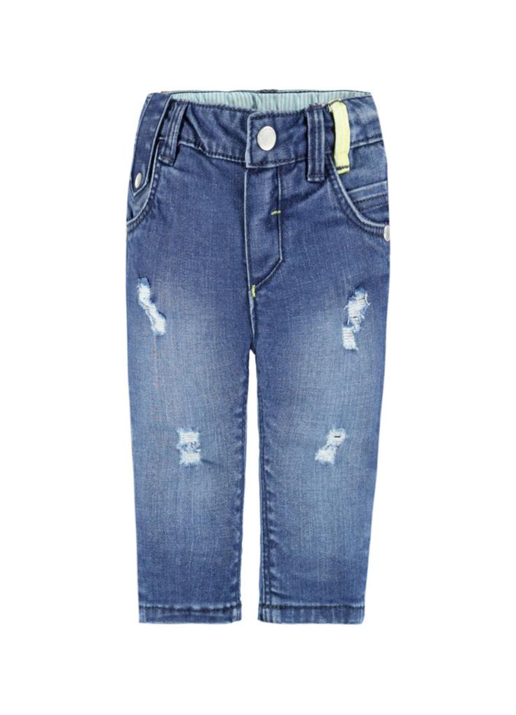 Chłopięce spodnie jeansowe niebieskie