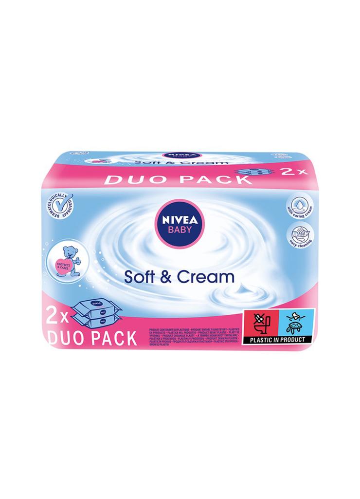 Chusteczki Soft & Cream duopack 2x63szt.