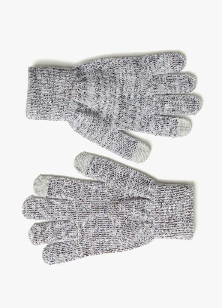 Rękawiczki dziewczęce - szare