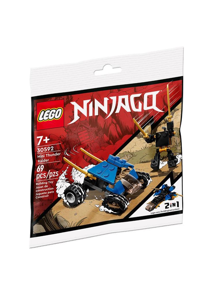 Klocki LEGO Ninjago 30592 Miniaturowy piorunowy pojazd - 69 elementy, wiek 7 +