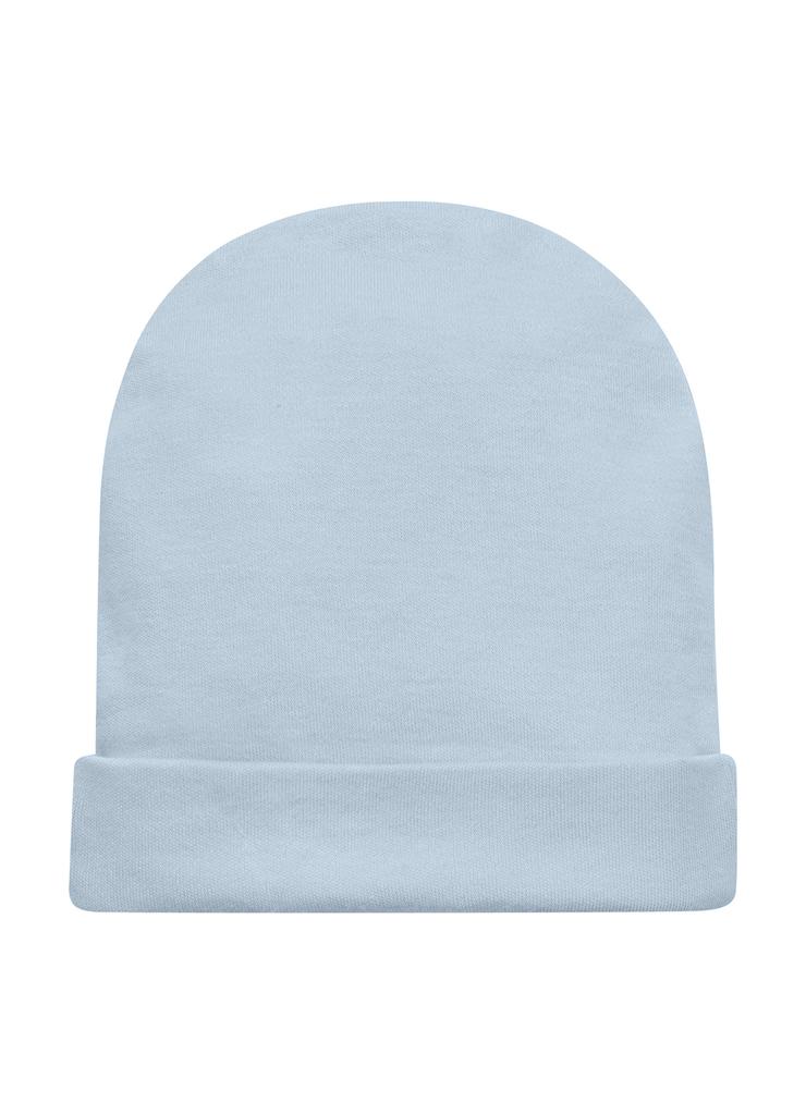 Niebieska czapka dla niemowlaka - bawełniana LOVELY DAY - Pinokio