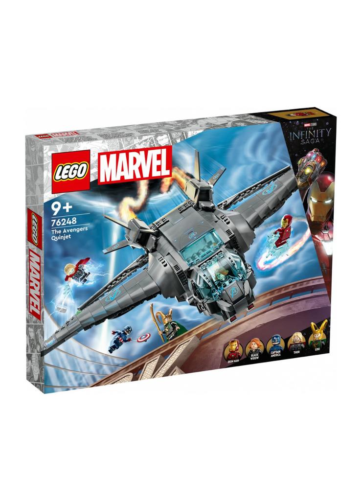 Klocki LEGO Super Heroes 76248 Quinjet Avengersów - 795 elementów , wiek 9 +