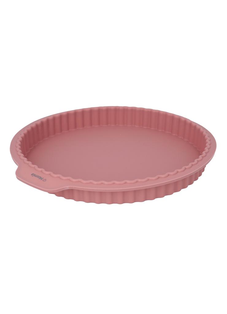 Forma do pieczenia EASY BAKE tarty silikonowa różowa 31 cm