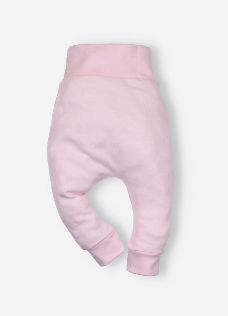 Spodnie niemowlęce z bawełny organicznej