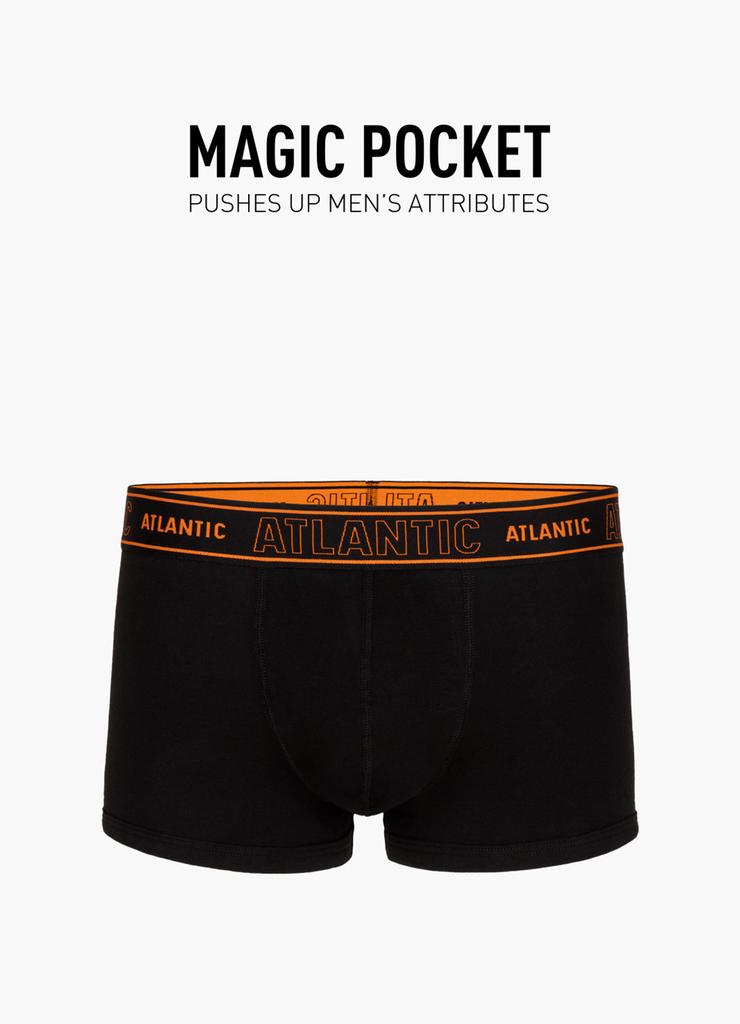 Bokserki męskie magic pocket- czarny