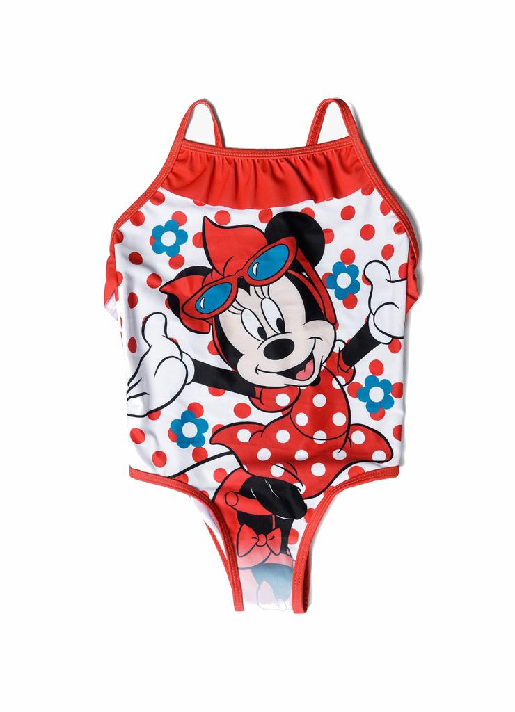 Jednoczęściowy strój kąpielowy dla dziewczynki Myszka Minnie