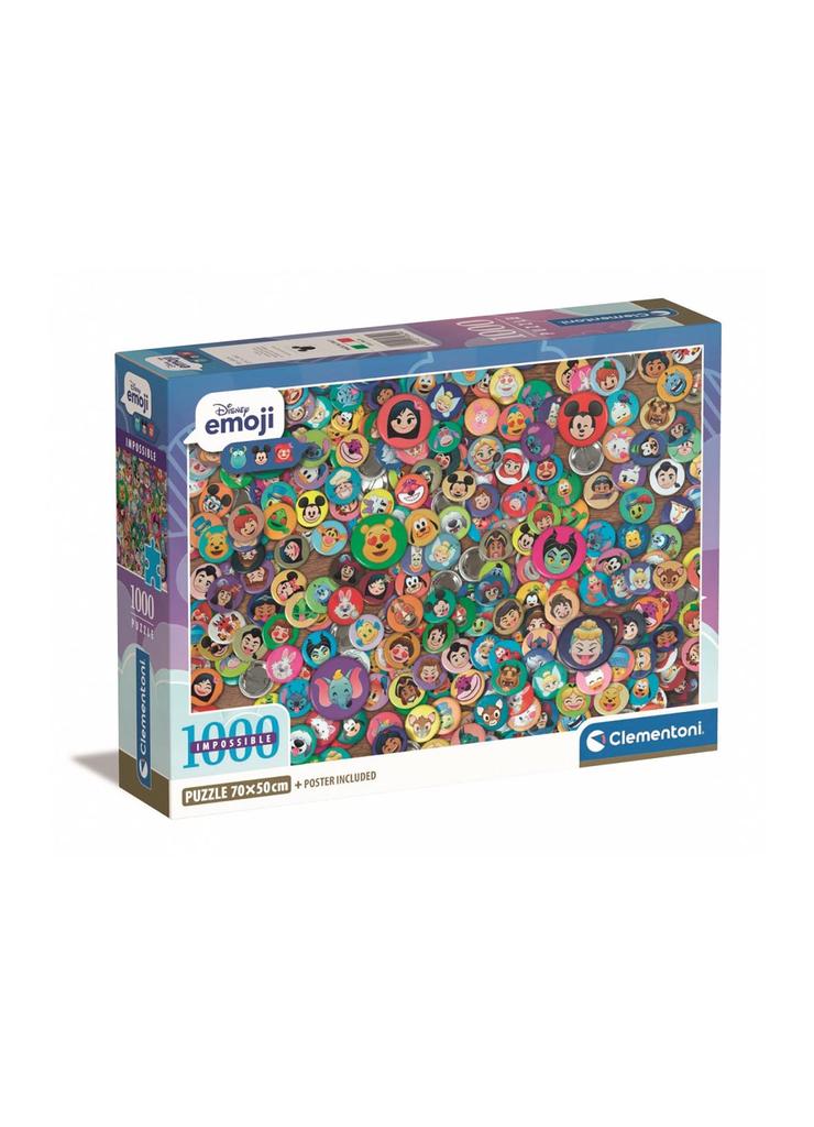 Puzzle 1000 elementów Compact Disney Emoji