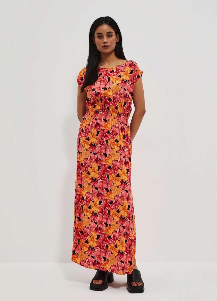 Sukienka maxi z kwiatowym printem