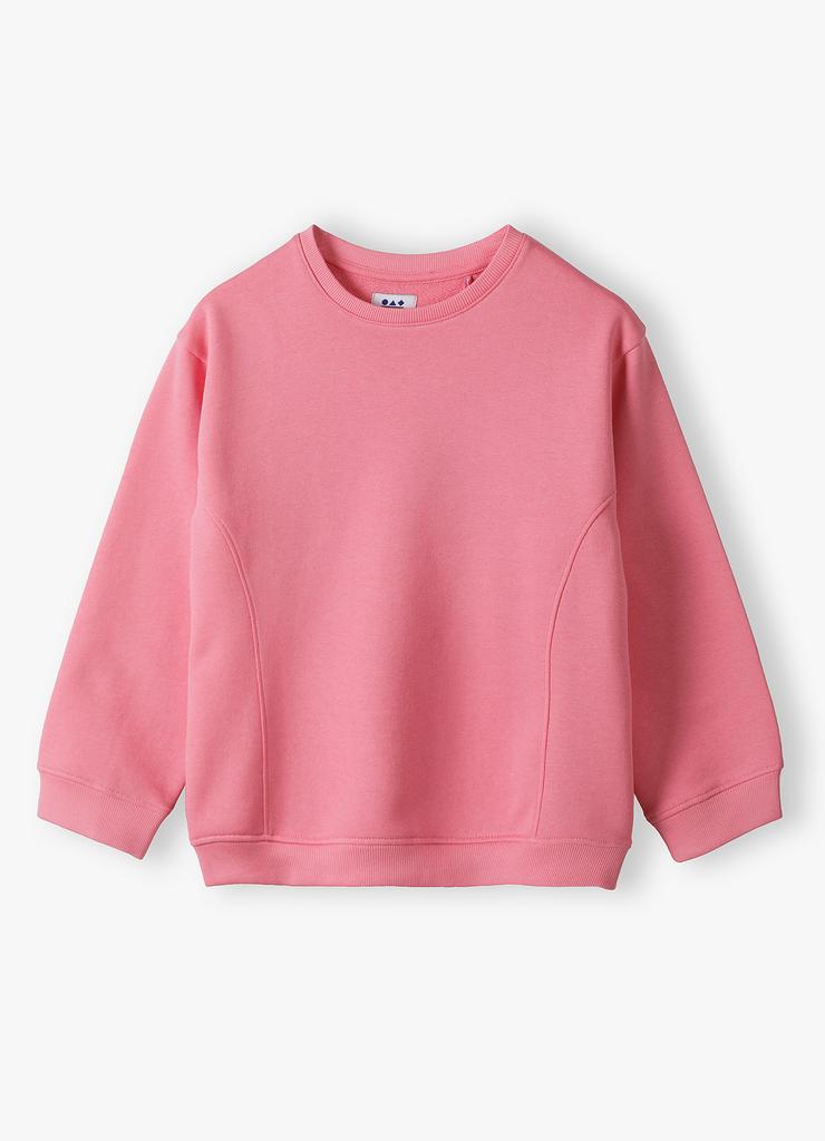 Różowa dresowa bluza dziewczęca - Limited Edition