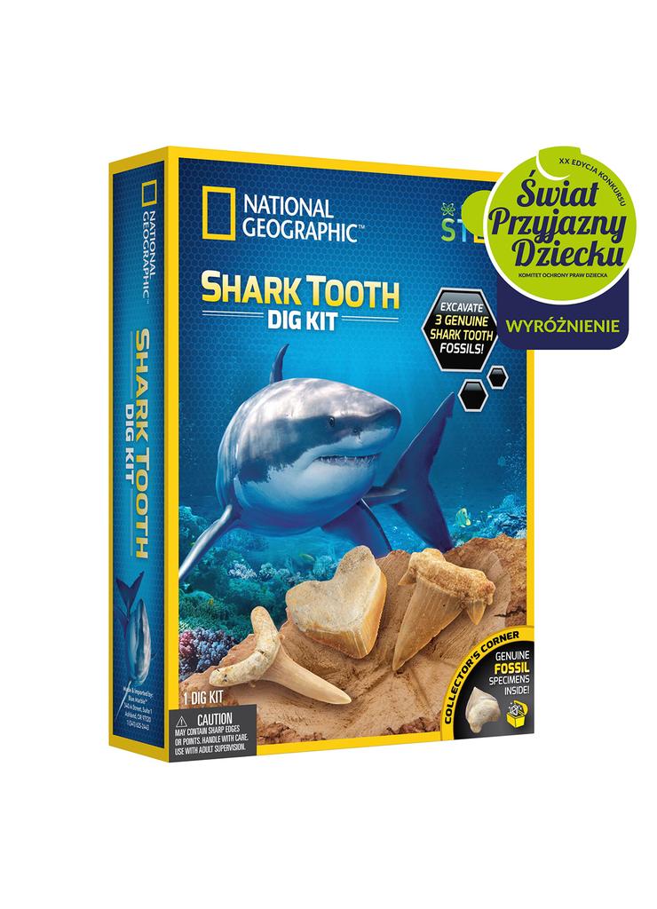 National Geographic zestaw ząb rekina