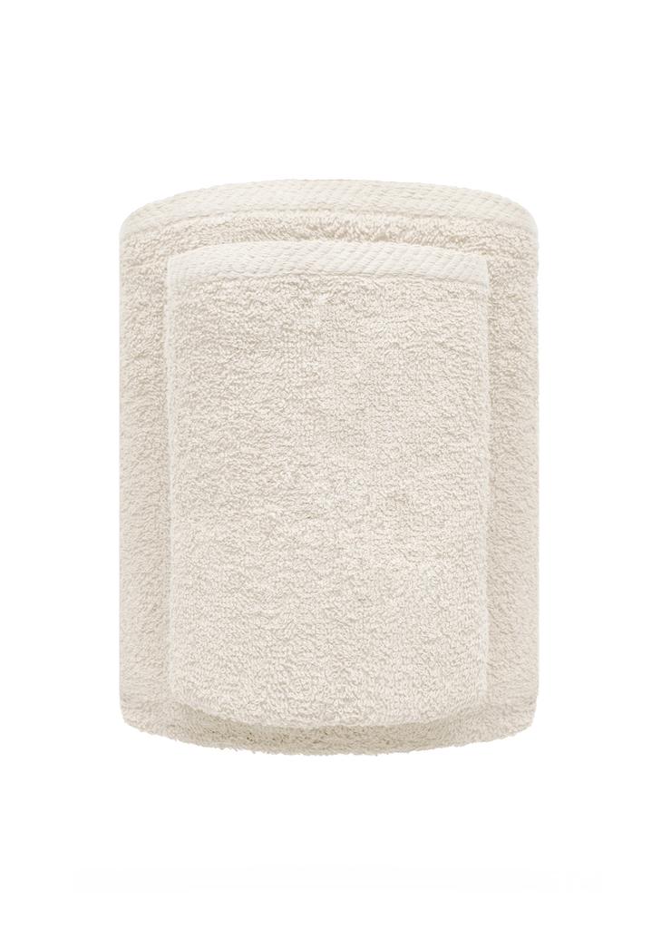 Bawełniany ręcznik 30x50 frotte kremowy