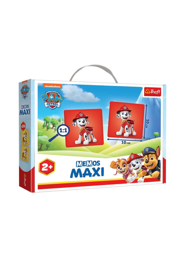Gra dla dzieci - Memos Maxi Paw Patrol wiek 2+