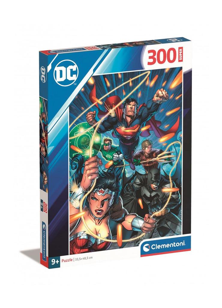 Puzzle 300 elementów DC Comics Liga Sprawiedliwych (Justice League)