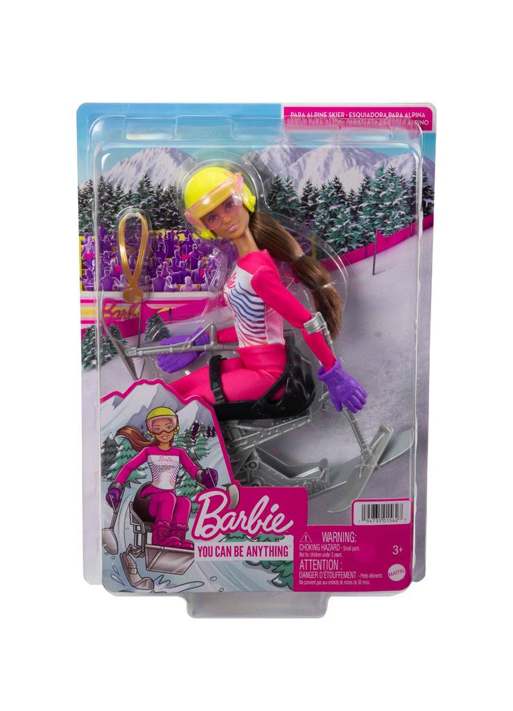 Barbie Sporty zimowe - Paranarciarka alpejska