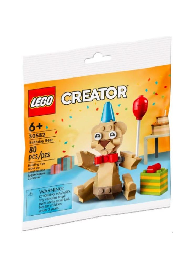 Lego Creator Klocki 30582 Urodzinowy niedźwiedź