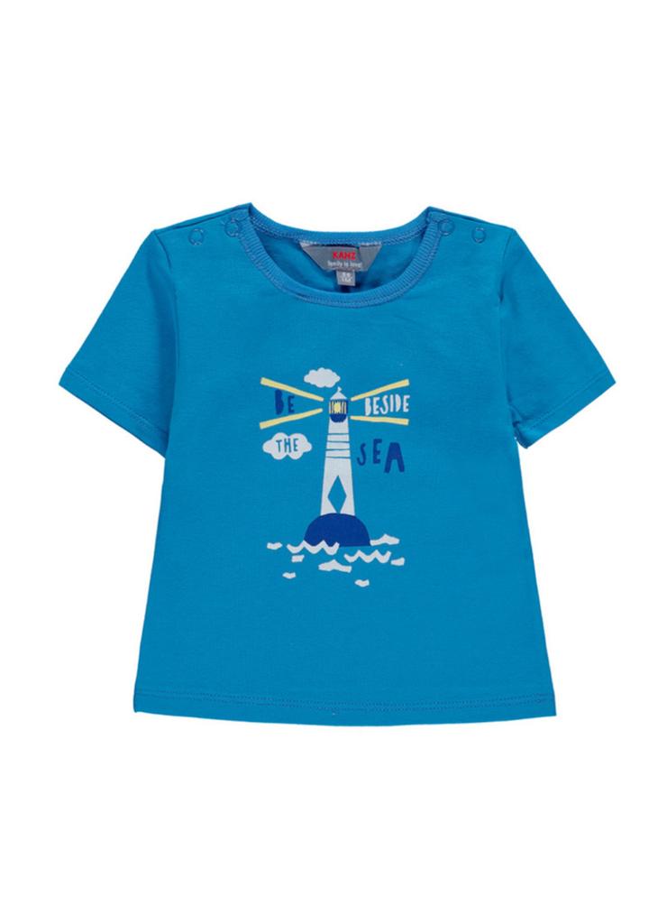 T-shirt niemowlęcy niebieski