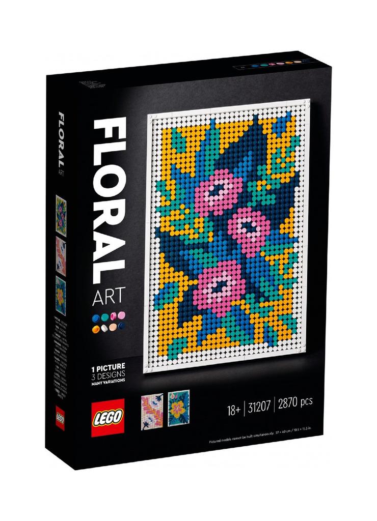 Klocki LEGO Art 31207 - Sztuka kwiatowa