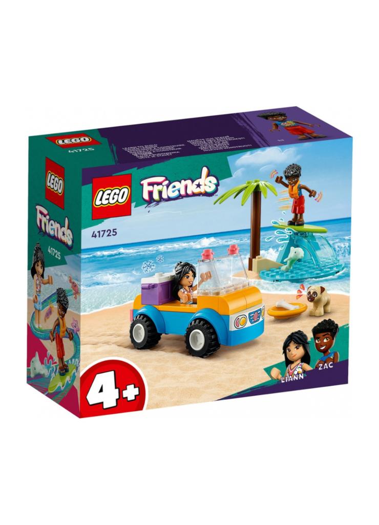 Klocki LEGO Friends 41725 Zabawa z łazikiem plażowym - 61 elementów, wiek 4 +