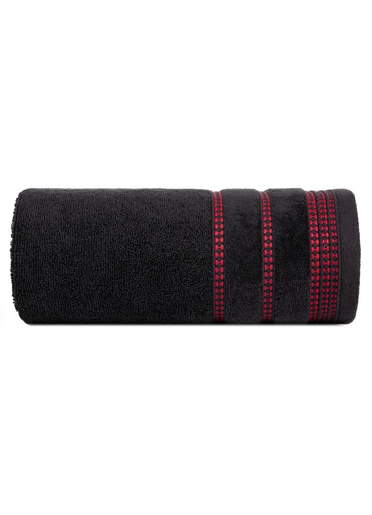 Ręcznik Amanda 70x140 cm - czarny