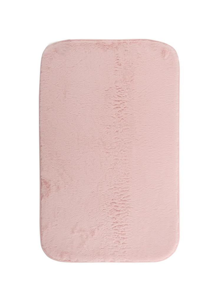 Różowy dywanik  łazienkowy Parmon 50x80 cm