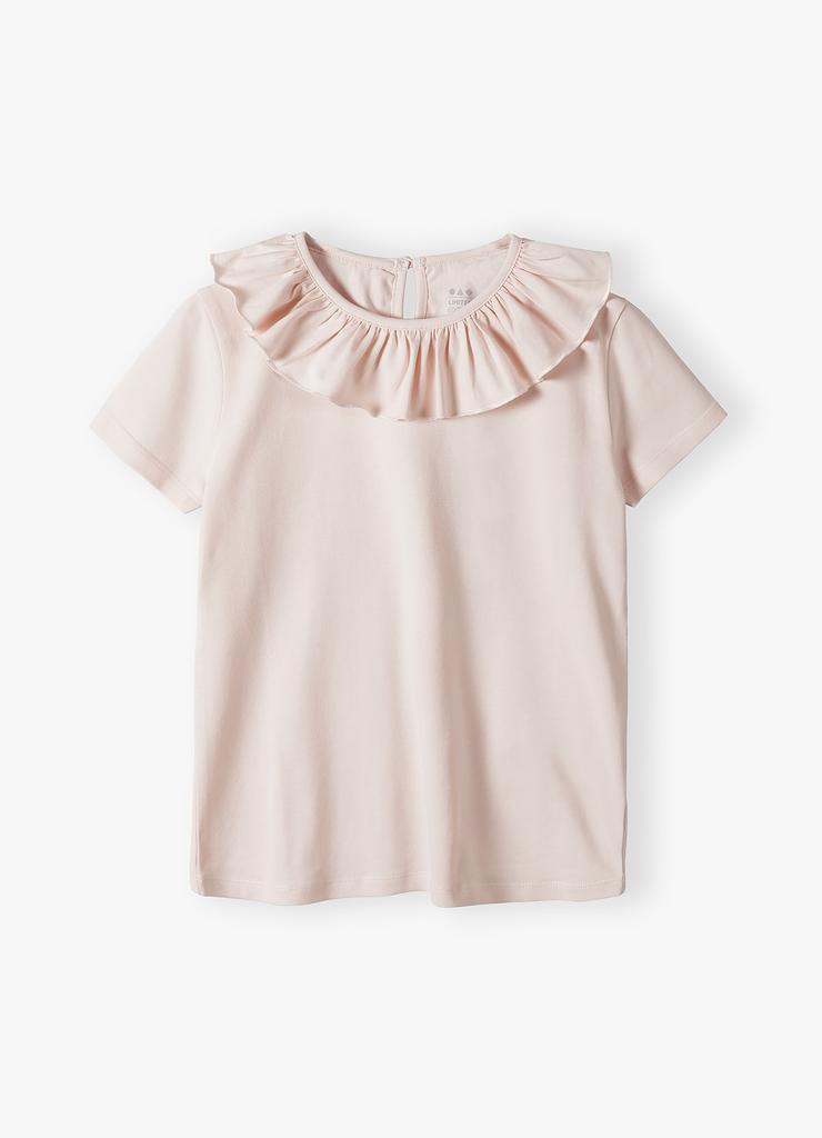Różowa bluzka z krótkim rękawem - Limited Edition