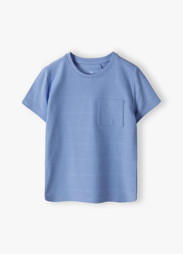 Niebieskie t-shirt dla chłopca - Lincoln&Sharks