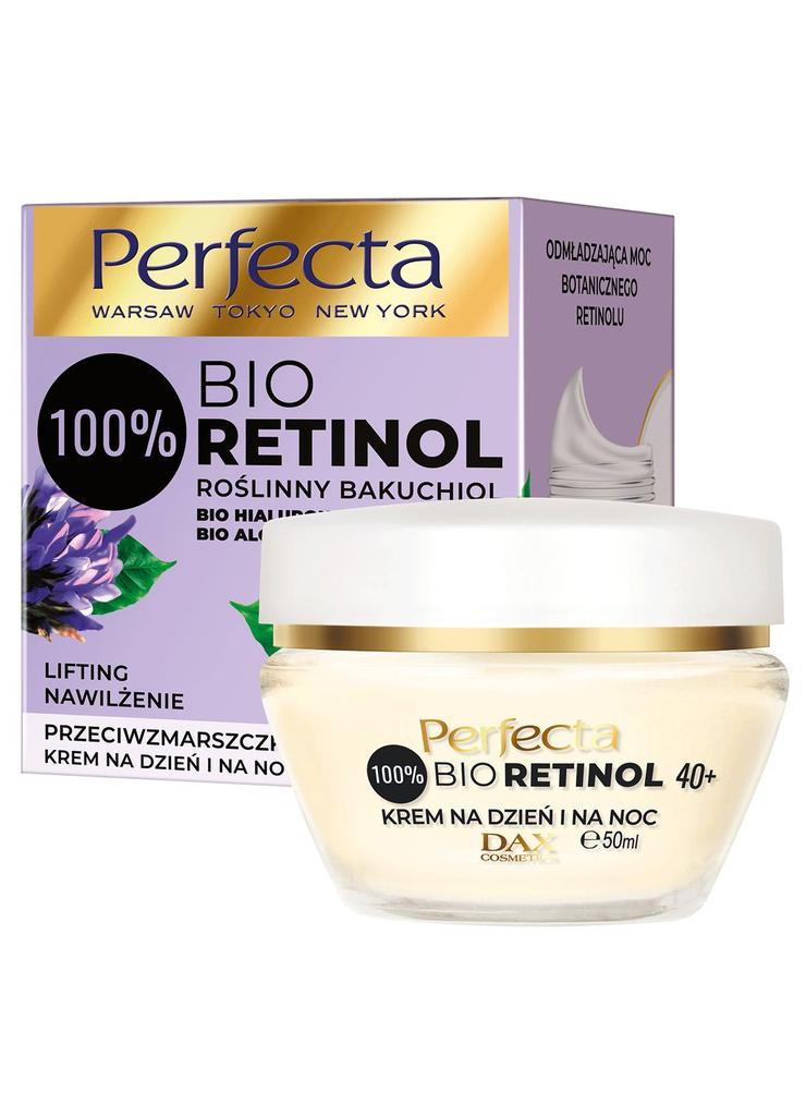 Perfecta Bio Retinol, krem do twarzy na dzień i na noc 40+, 50 ml