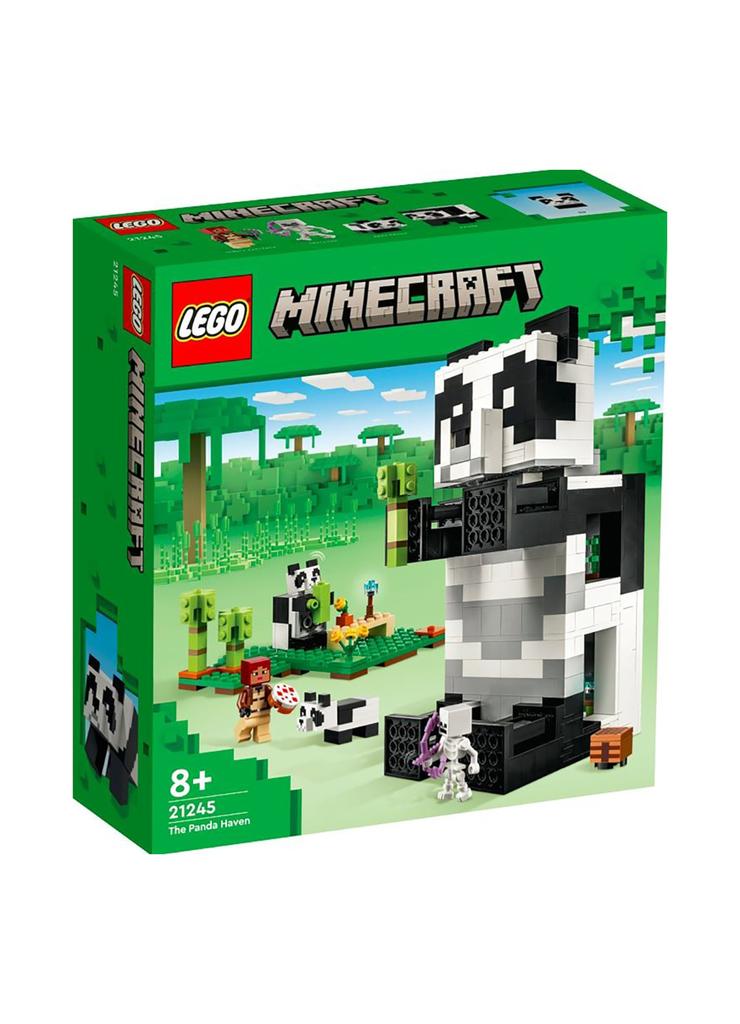 Klocki LEGO Minecraft 21245 Rezerwat pandy - 553 elementy,wiek 8 +