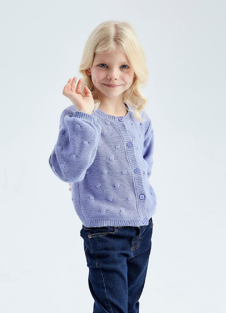 Fioletowy sweter dla dziewczynki - Limited Edition