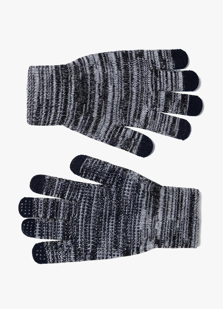Rękawiczki szare - touch pad fingers