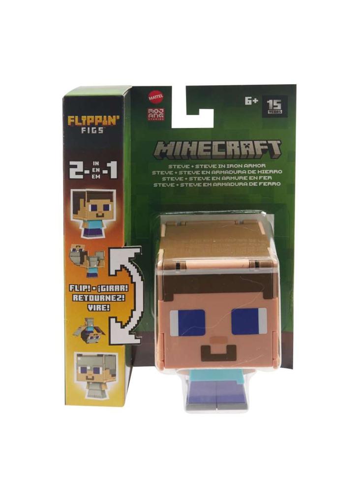 Figurka Minecraft z transformacją 2w1, Steve