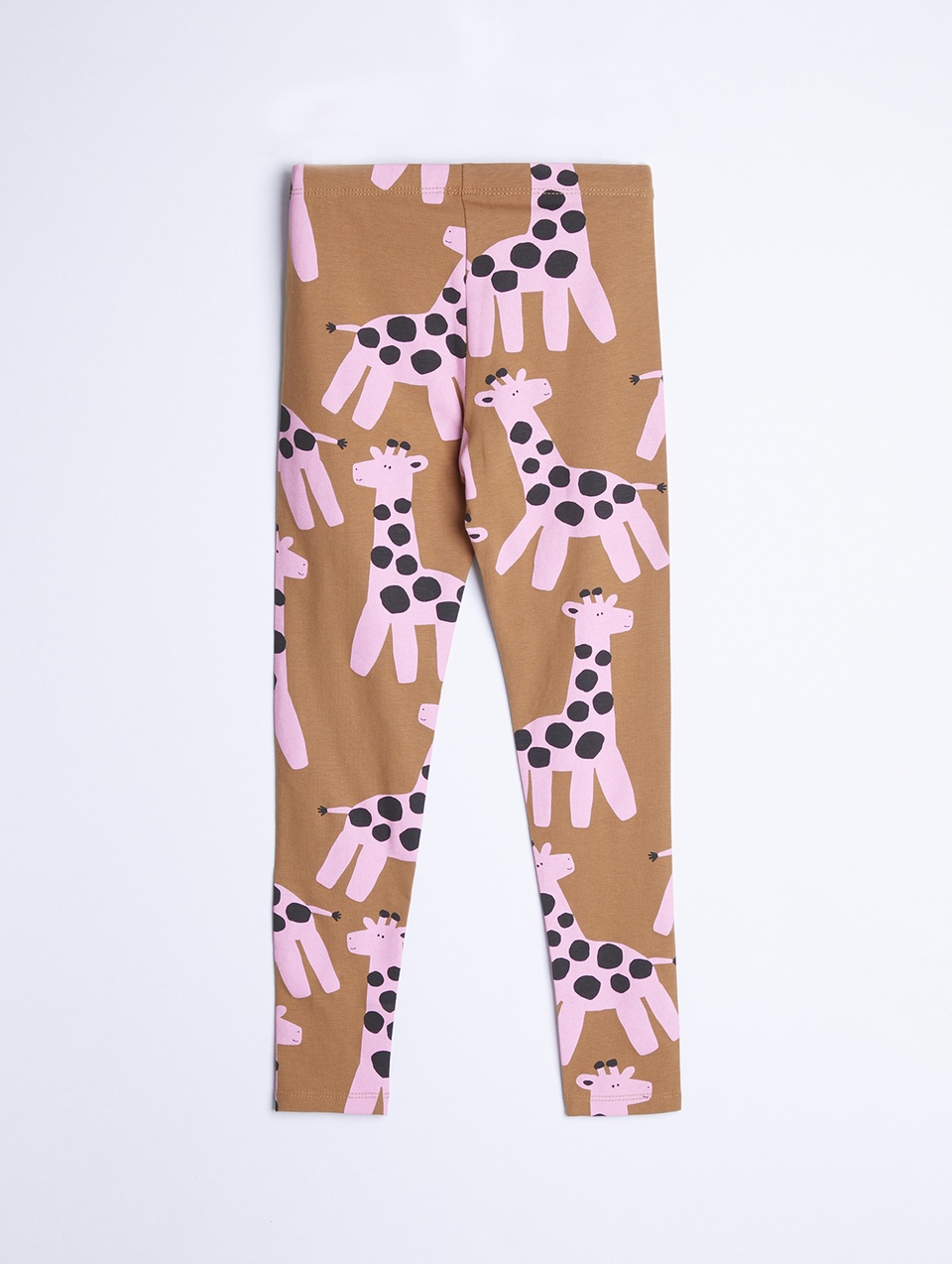 Leginsy dziewczęce w różowe żyrafy - Limited Edition, 3M4548