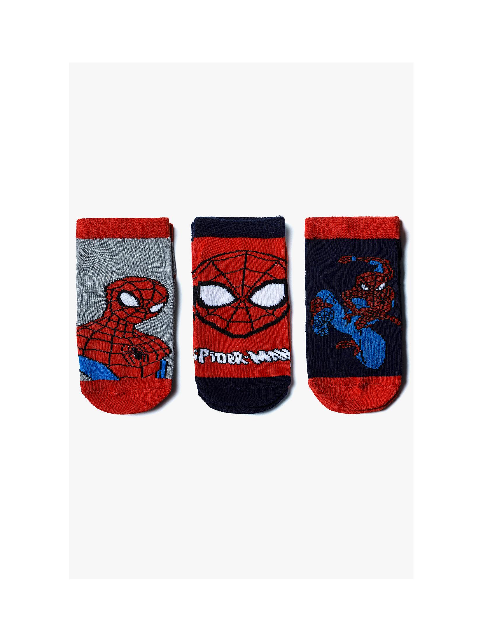 Skarpety chłopięce 3-pak Spiderman